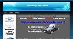 Desktop Screenshot of bielefeld.gebrauchtwagen-ankauf-sofort.de